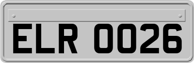 ELR0026