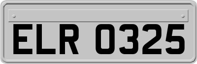 ELR0325