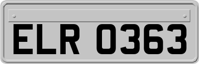 ELR0363