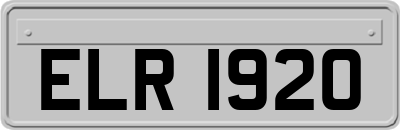 ELR1920