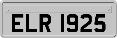 ELR1925