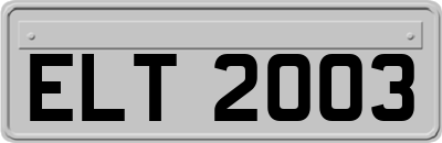 ELT2003