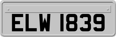 ELW1839