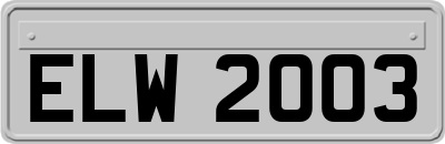 ELW2003