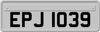EPJ1039