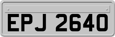 EPJ2640