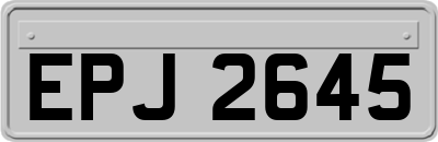EPJ2645