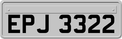 EPJ3322