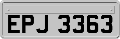 EPJ3363