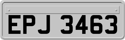 EPJ3463