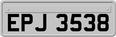 EPJ3538