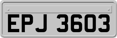 EPJ3603