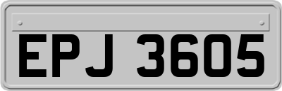 EPJ3605