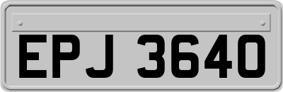 EPJ3640