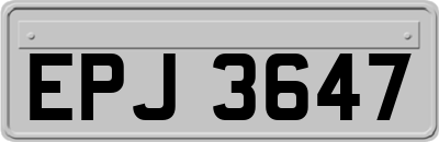 EPJ3647