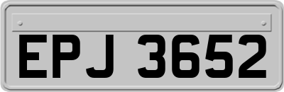 EPJ3652