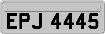 EPJ4445