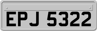 EPJ5322