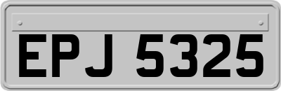 EPJ5325