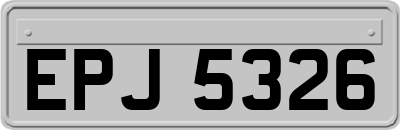 EPJ5326