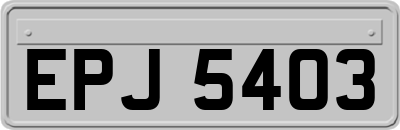 EPJ5403