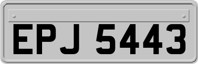 EPJ5443