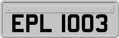 EPL1003