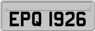 EPQ1926