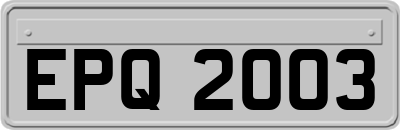 EPQ2003