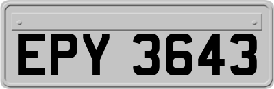 EPY3643