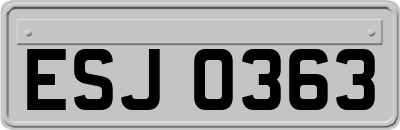 ESJ0363