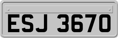 ESJ3670