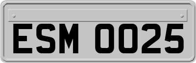 ESM0025