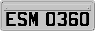 ESM0360