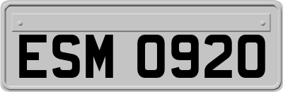ESM0920
