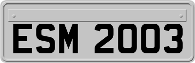 ESM2003