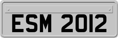 ESM2012