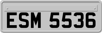 ESM5536