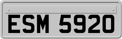ESM5920