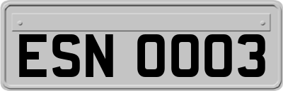 ESN0003