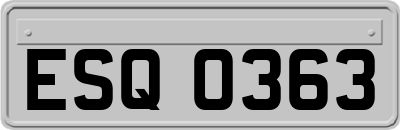 ESQ0363