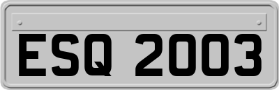 ESQ2003