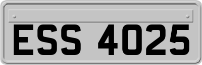 ESS4025