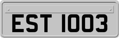 EST1003