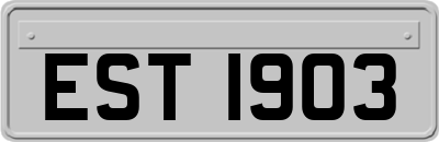 EST1903
