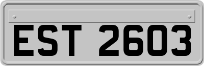 EST2603