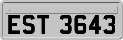 EST3643