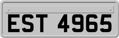 EST4965