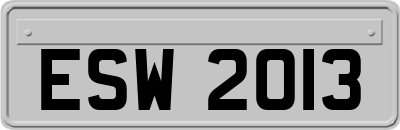 ESW2013