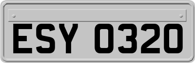 ESY0320